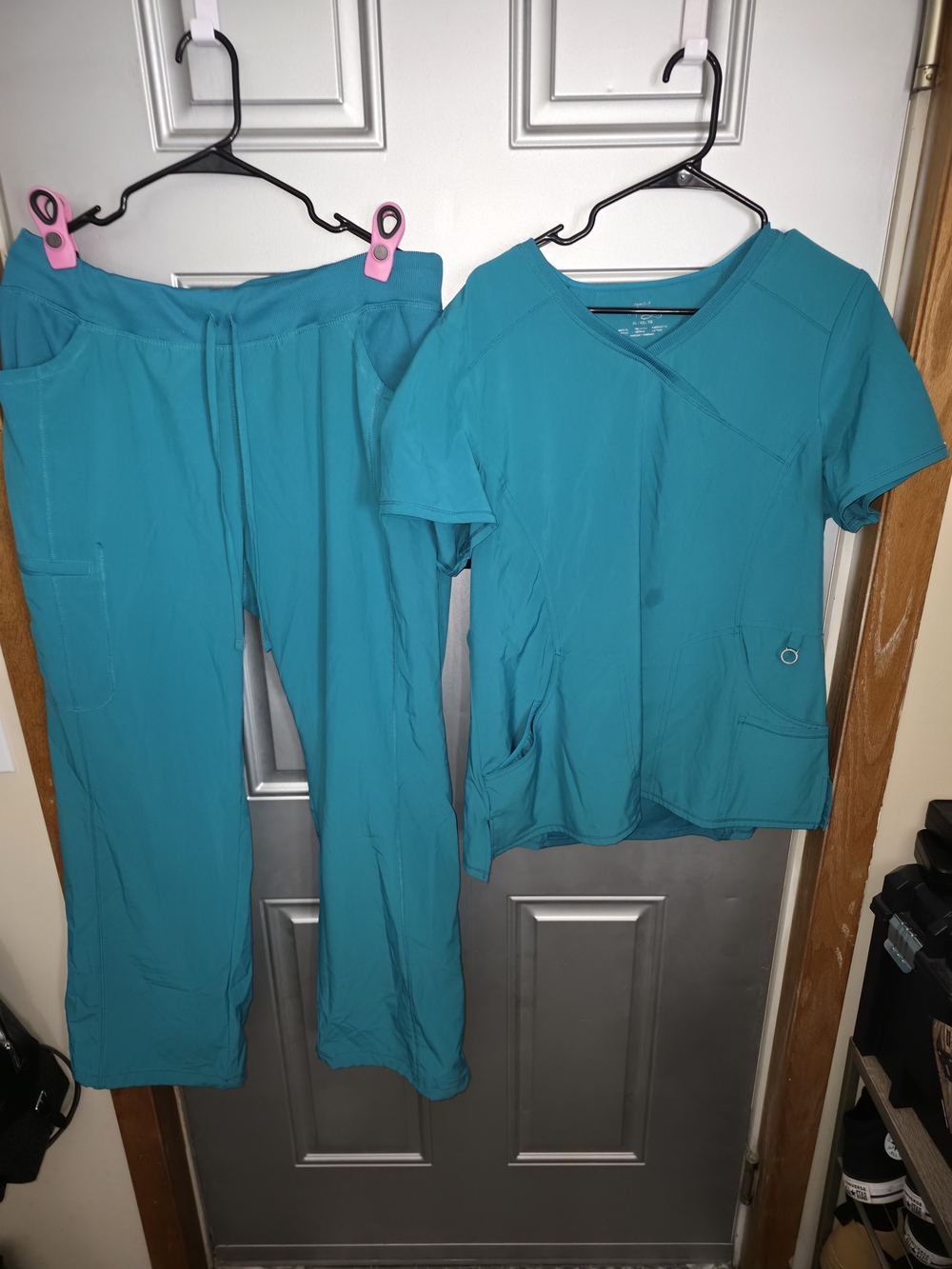 Women’s Teal Medical Scrub Joggers - Lightweight Comfort